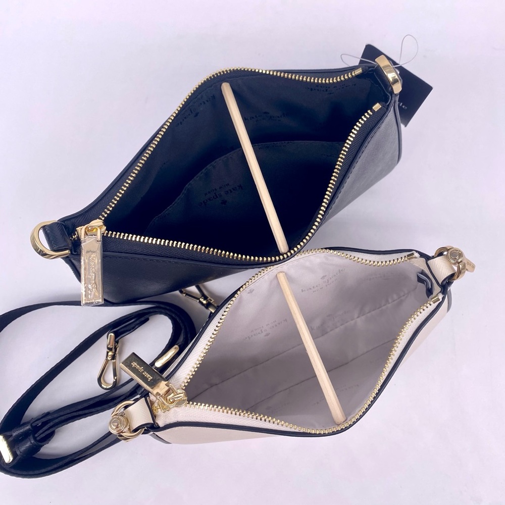 Kate Spade Duet Puffy Heart Crossbody, Meringue Multi NWT - Picture 6 of 16